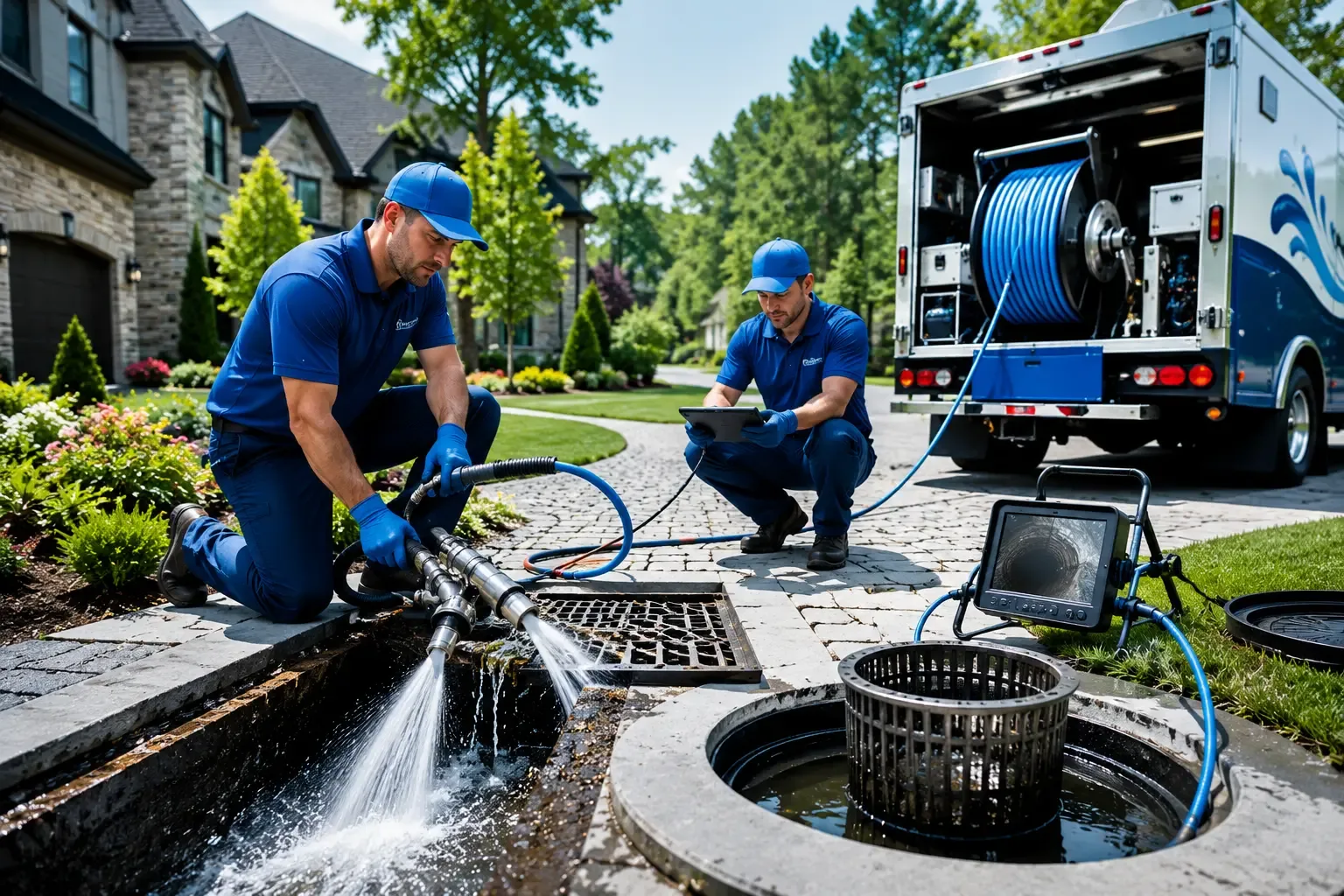 Local outdoor drain cleaning professionals in Dunlap, IL