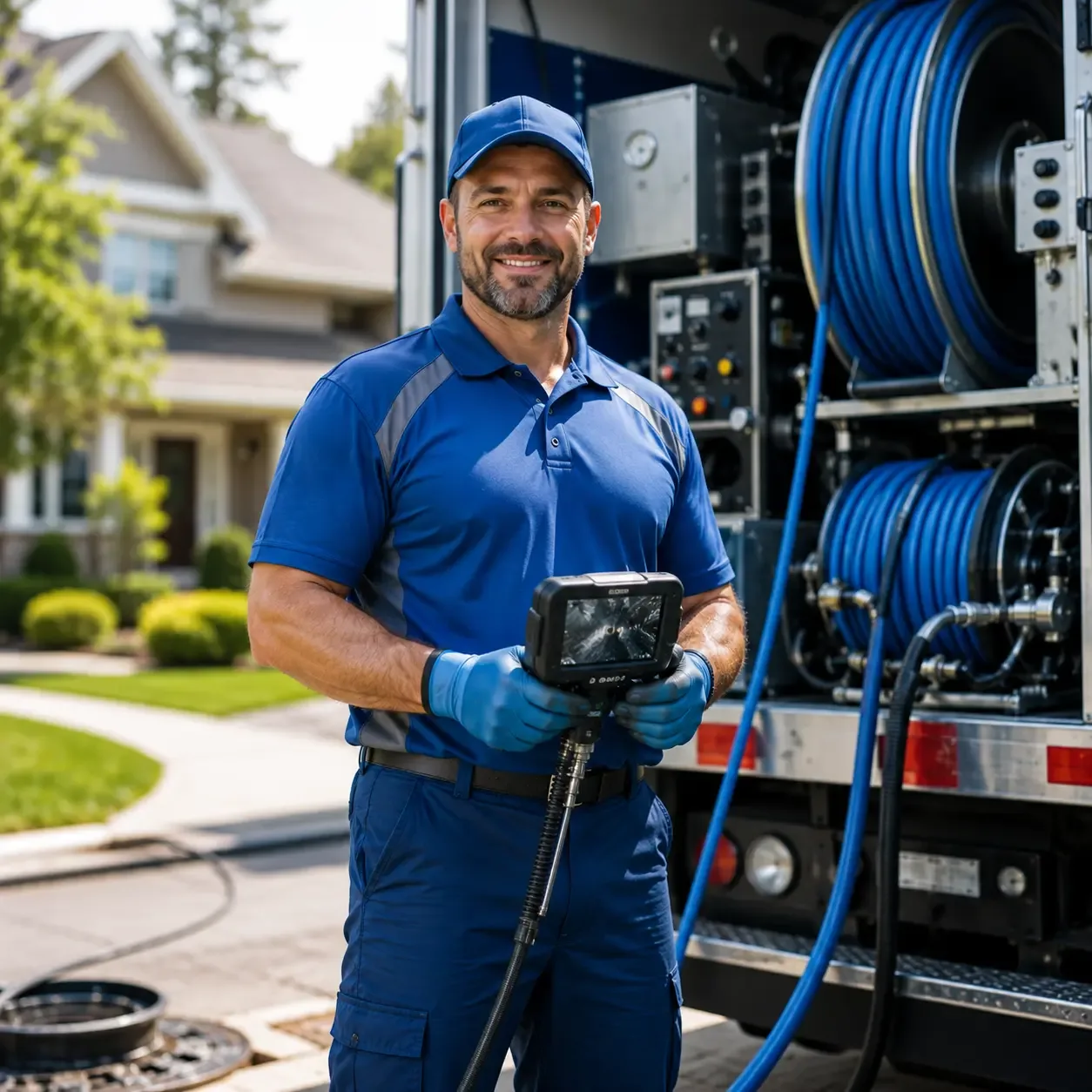 Local outdoor drain cleaning specialists in Dunlap, IL